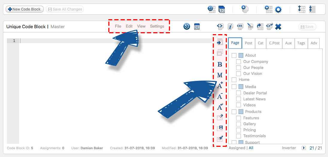 CJT Editor Tools